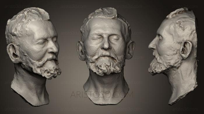 Busts and heads antique and historical (BUSTA_0407) 3D model for CNC machine